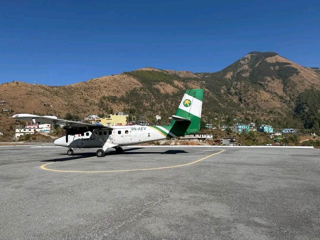 तारा एयरले रुकुम पश्चिम देखि पोखरा सम्म उडान भर्दै